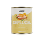 Geflügel mit Kürbis und Amaranth
